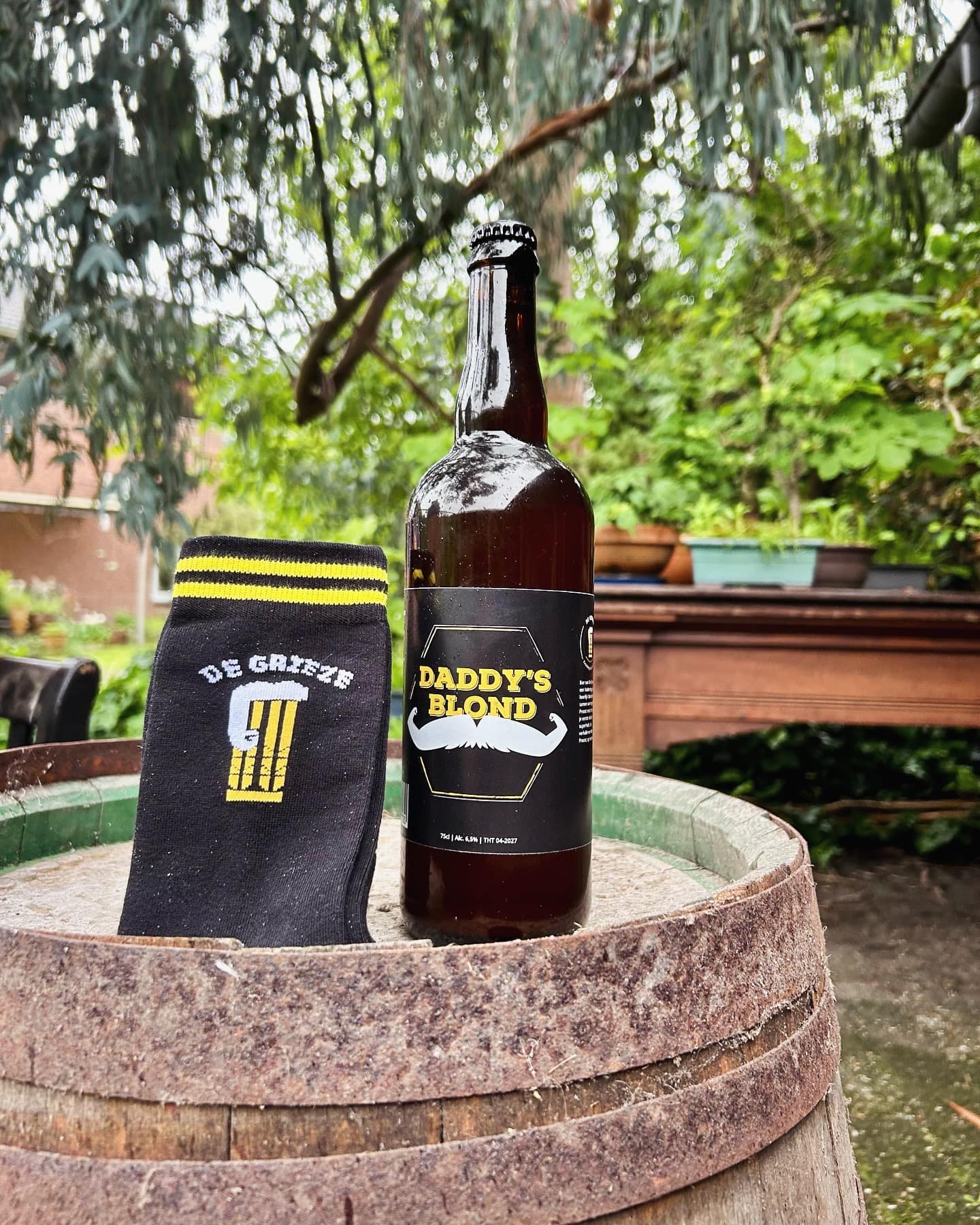 Daddy's Blond | 75cl & De Grieze sokken