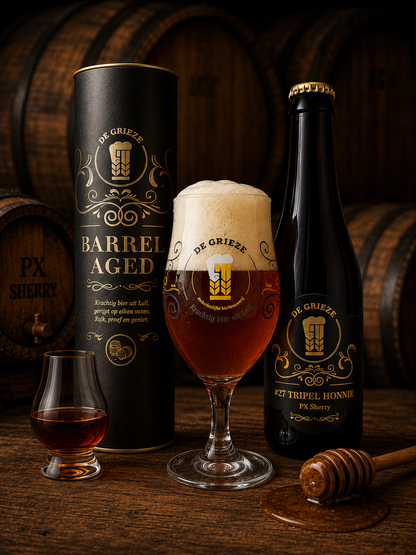 Barrel aged #27 Tripel Honnie | PX Sherry